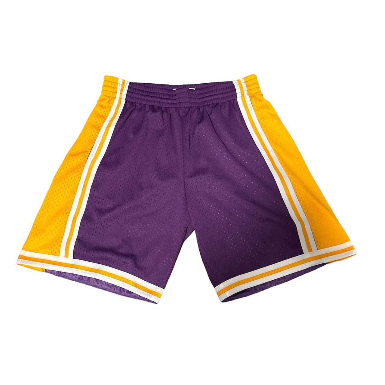 MITCHELL AND NESS - Vintage Lakers Shorts Size - - Depop