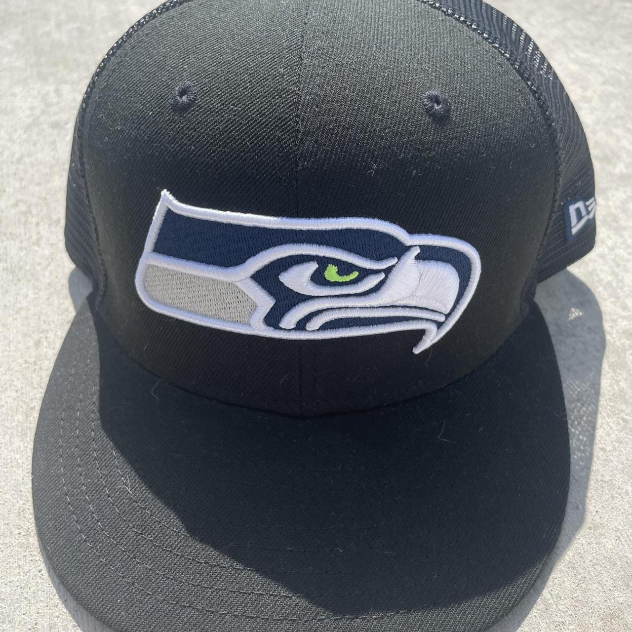 Official Seattle Seahawks New Era Snapback Hat In - Depop