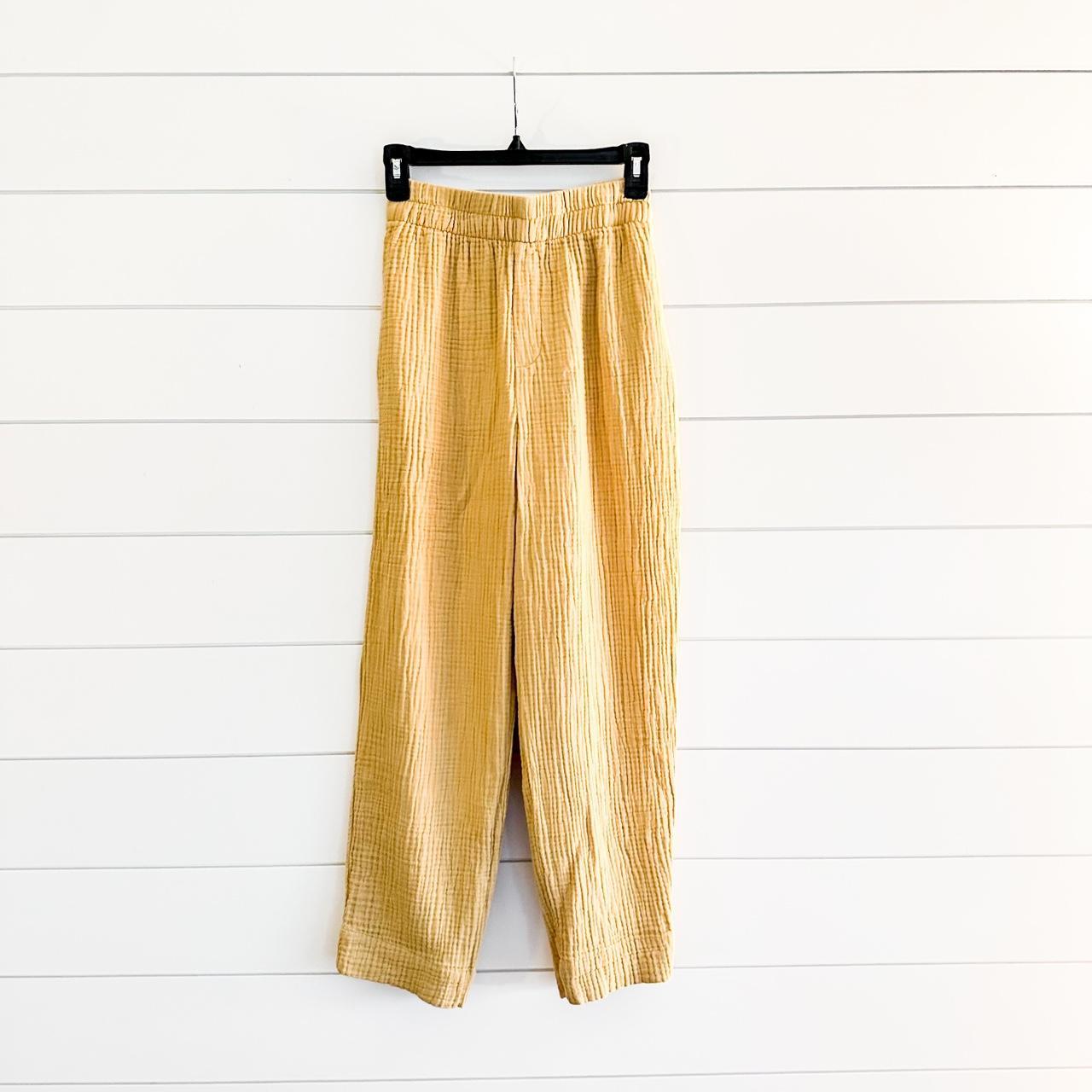 MADEWELL boho super stretchy and light yellow Depop