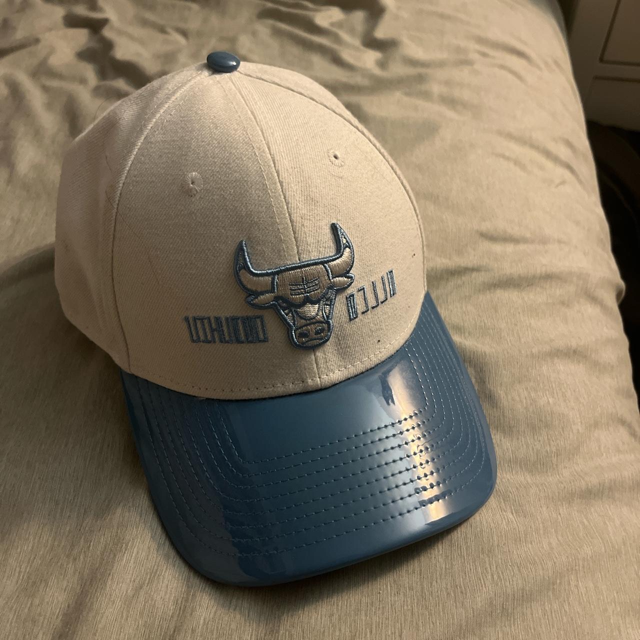 chicago bulls cap blue