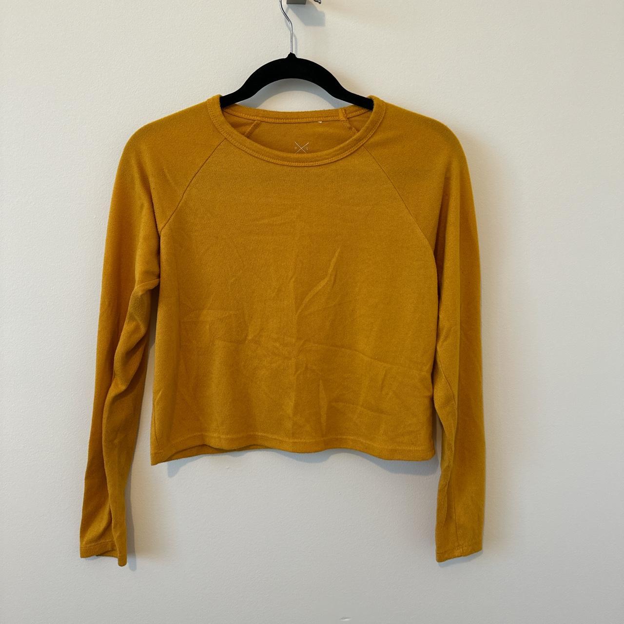 Pacsun mustard yellow sweater