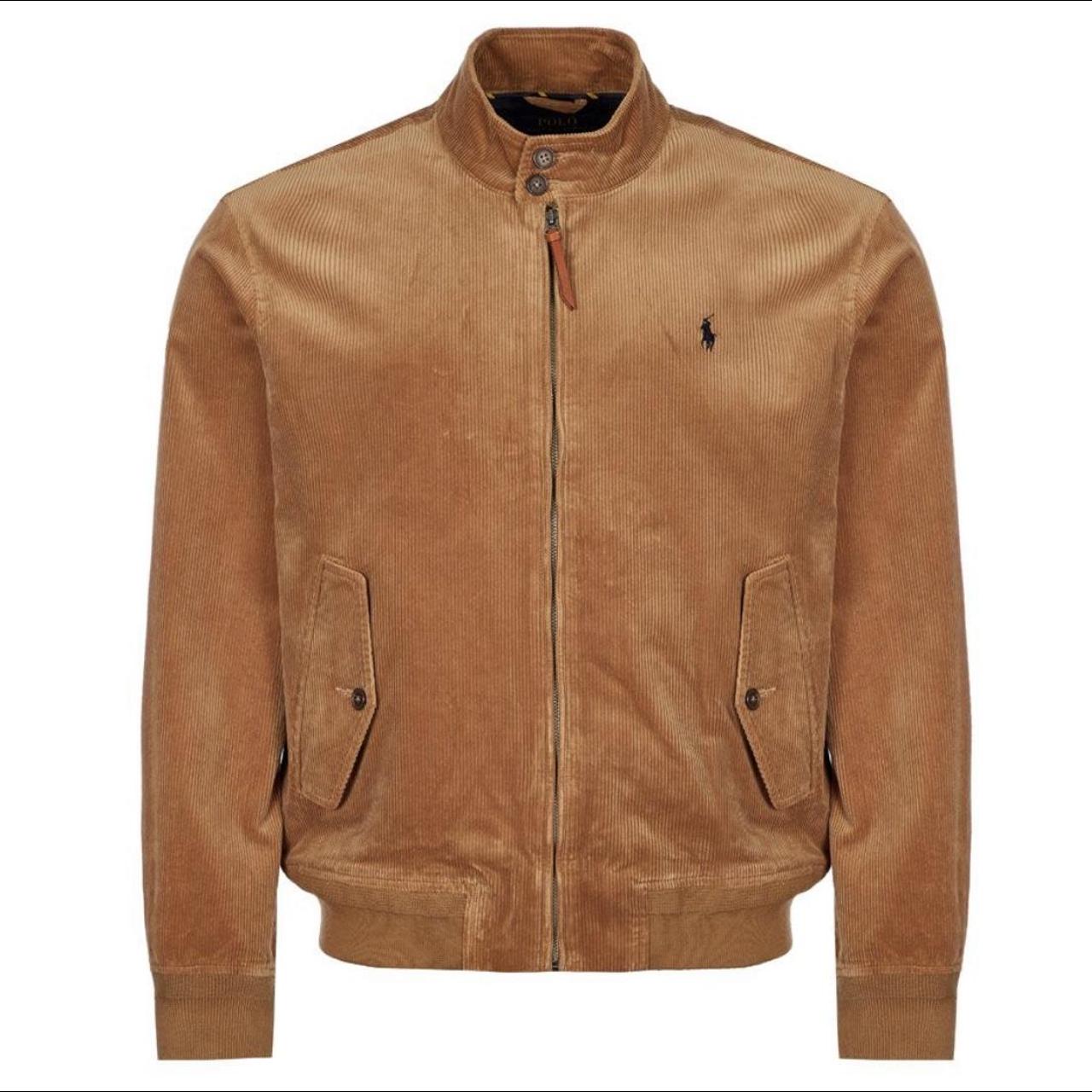 Men’s Polo Ralph Lauren cord jacket in rustic tan... Depop