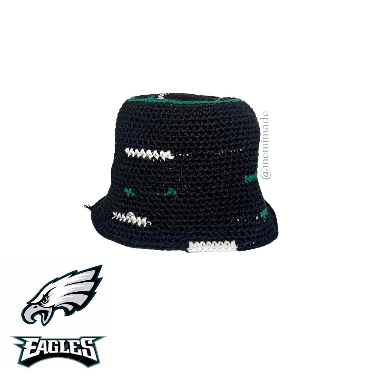 Philadelphia Eagles Bucket Hat Handmade... Depop