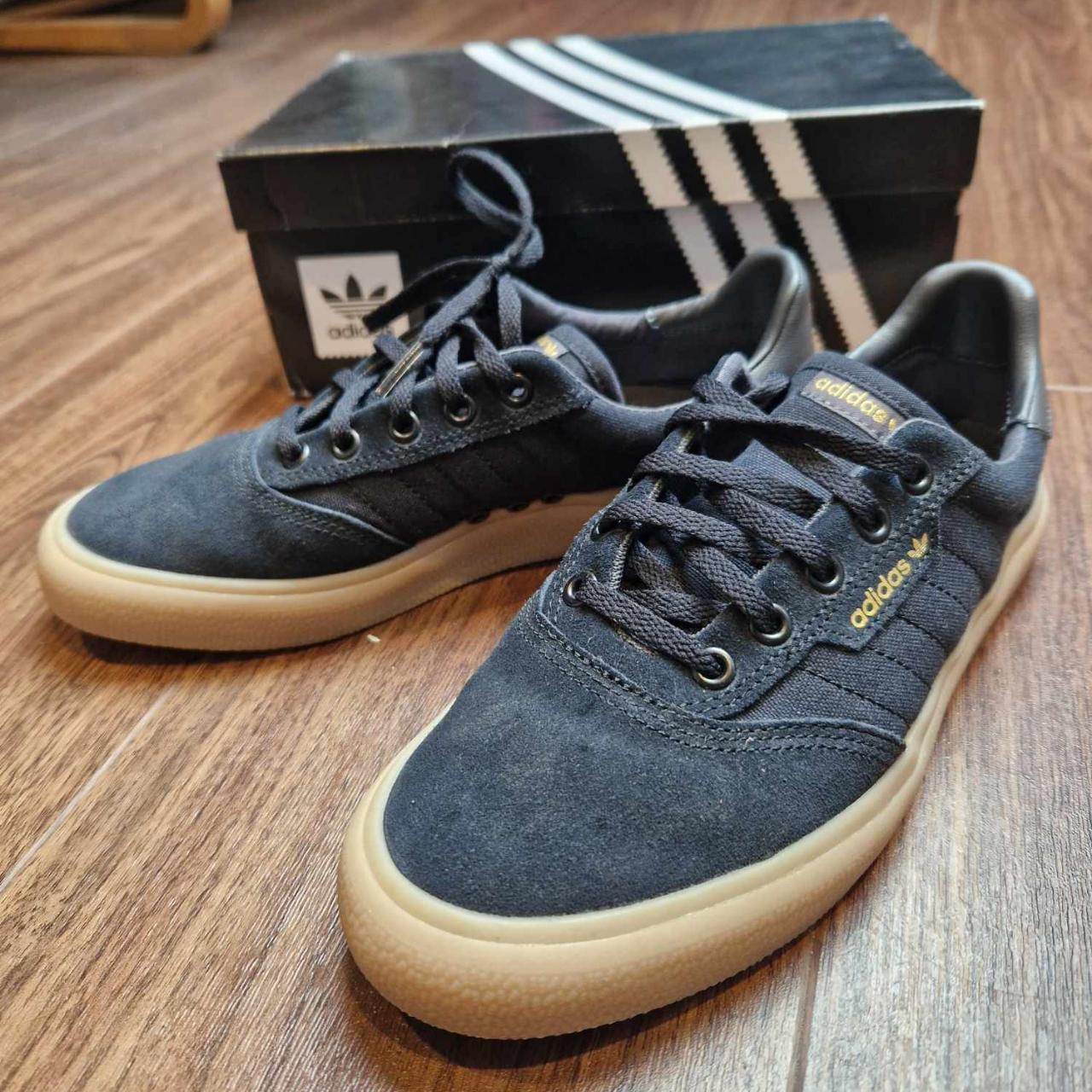 Adidas 3MC trainers Black suede and canvas fabric