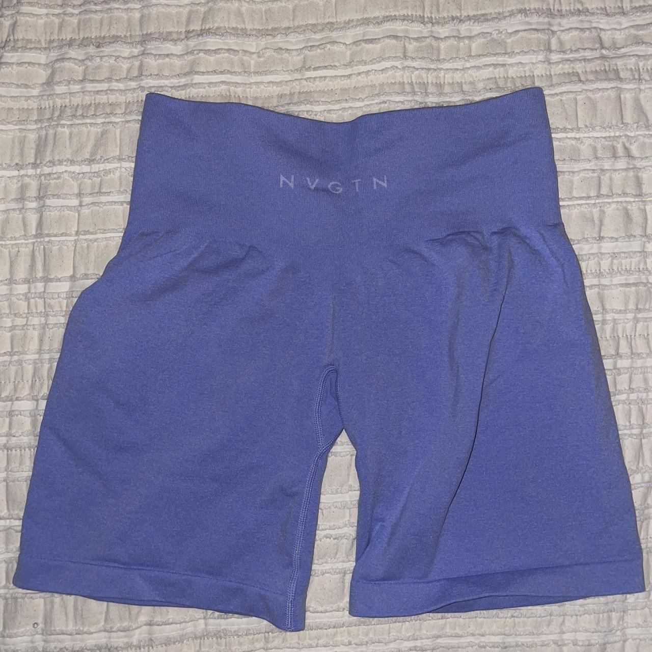 Periwinkle nvgtn shorts, size small. Only tried on. - Depop