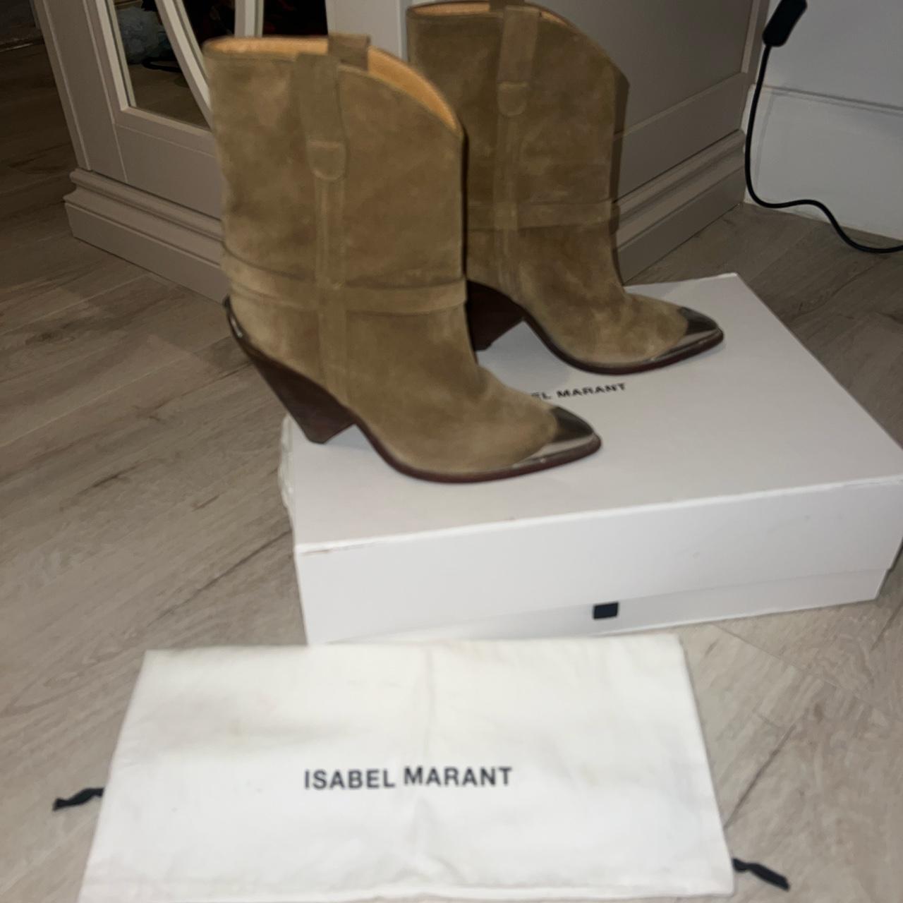 isabel marant beige boots