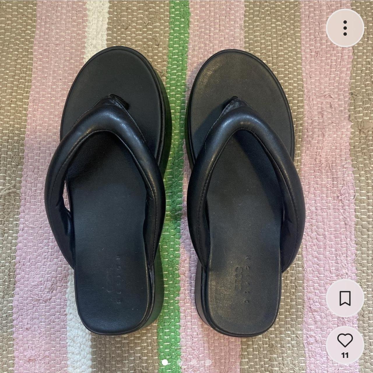 asos black platform shoes