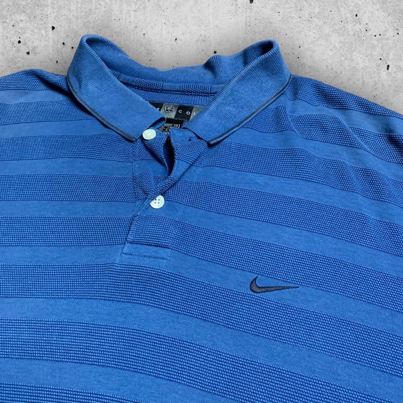 Nike Men's Blue Polo-shirts | Depop