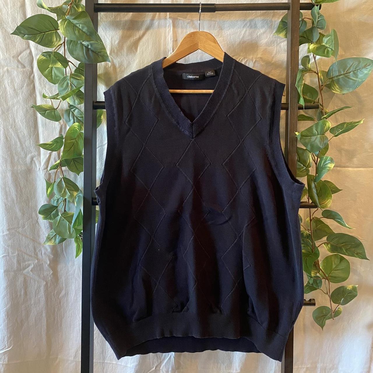 Liz Claiborne Men S Black Jumper Depop