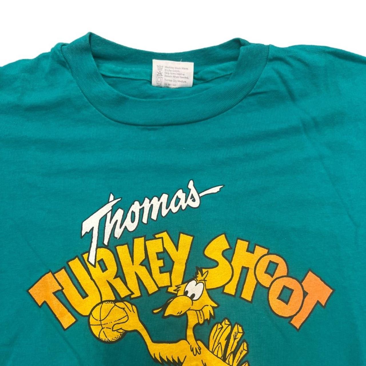 📈- BRAND: Vintage 90s Thomas Turkey shoot basketball... - Depop