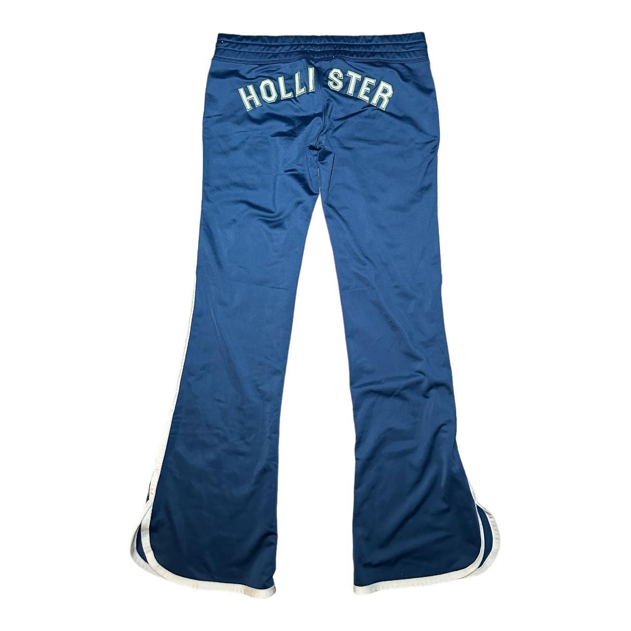 Vintage 2000's Hollister Flared Sweatpants Size - Depop