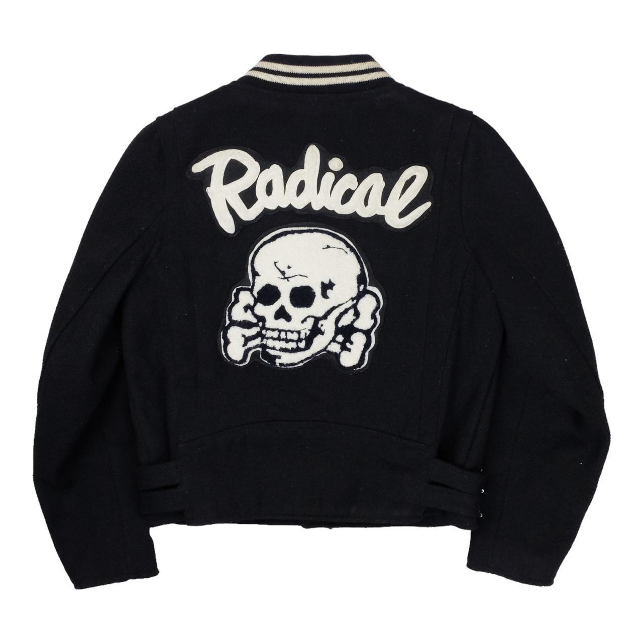 RNA Inc. “Radical” Skull Biker Varsity...