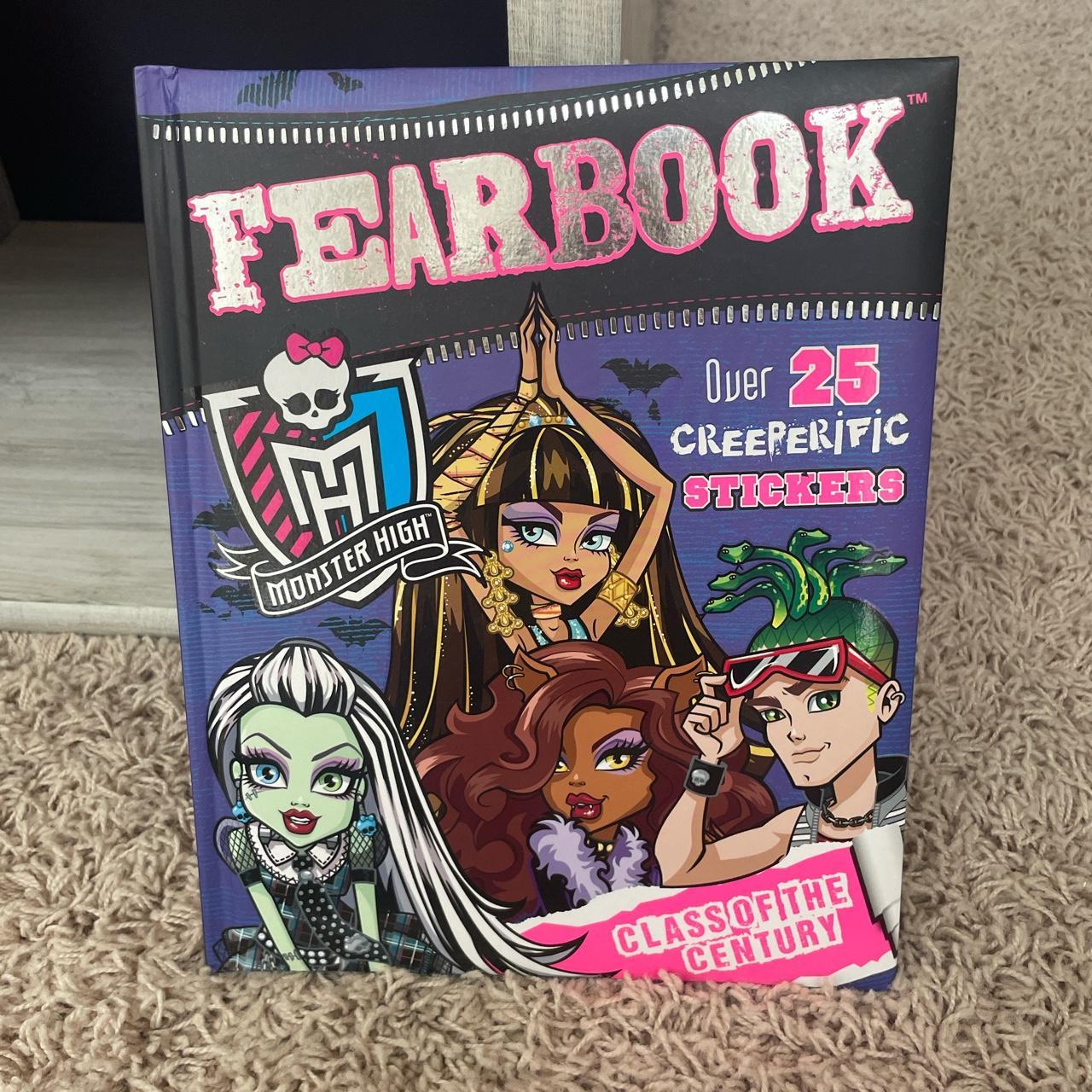 Monster high “Fearbook” From 2012 Student profiles,... - Depop