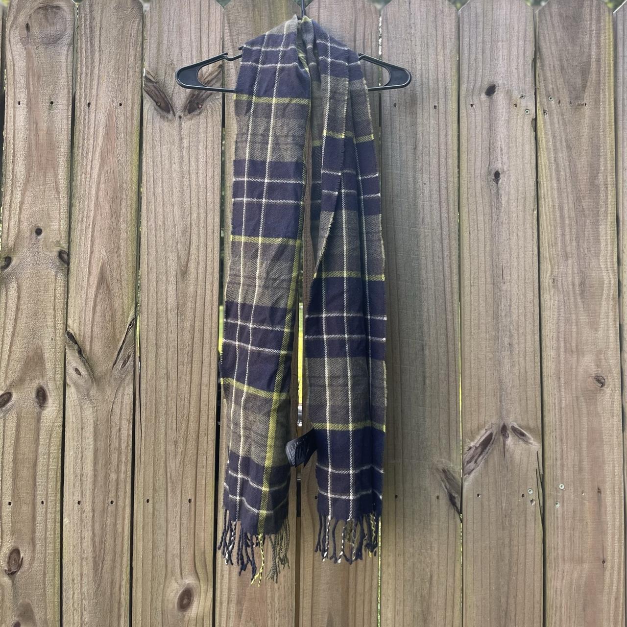 H&m 2024 plaid scarf