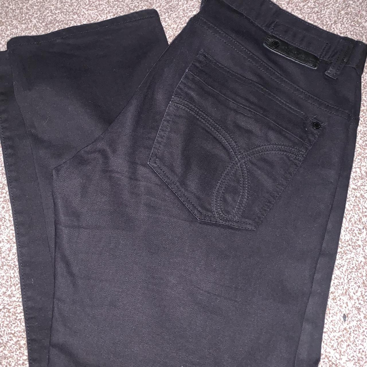 Calvin Klein Men's Black Jeans | Depop