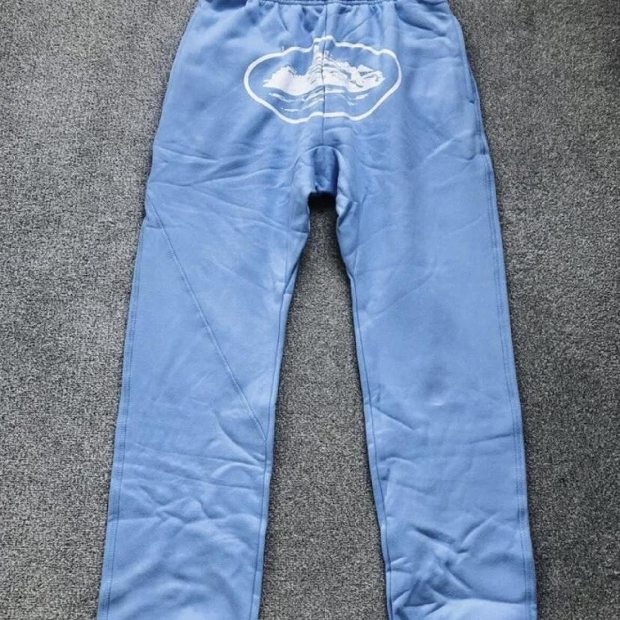 Corteiz Crtz Alcatraz Baby Blue Tracksuit Size Depop