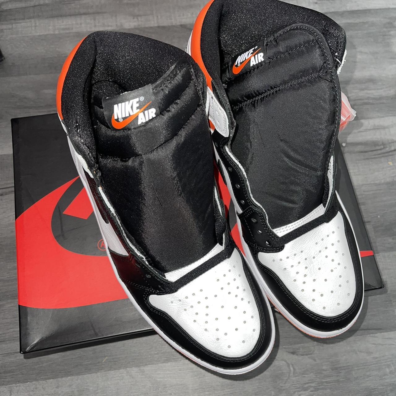 mens orange jordans