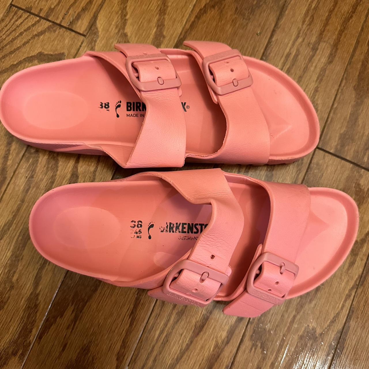 copper rubber birkenstocks