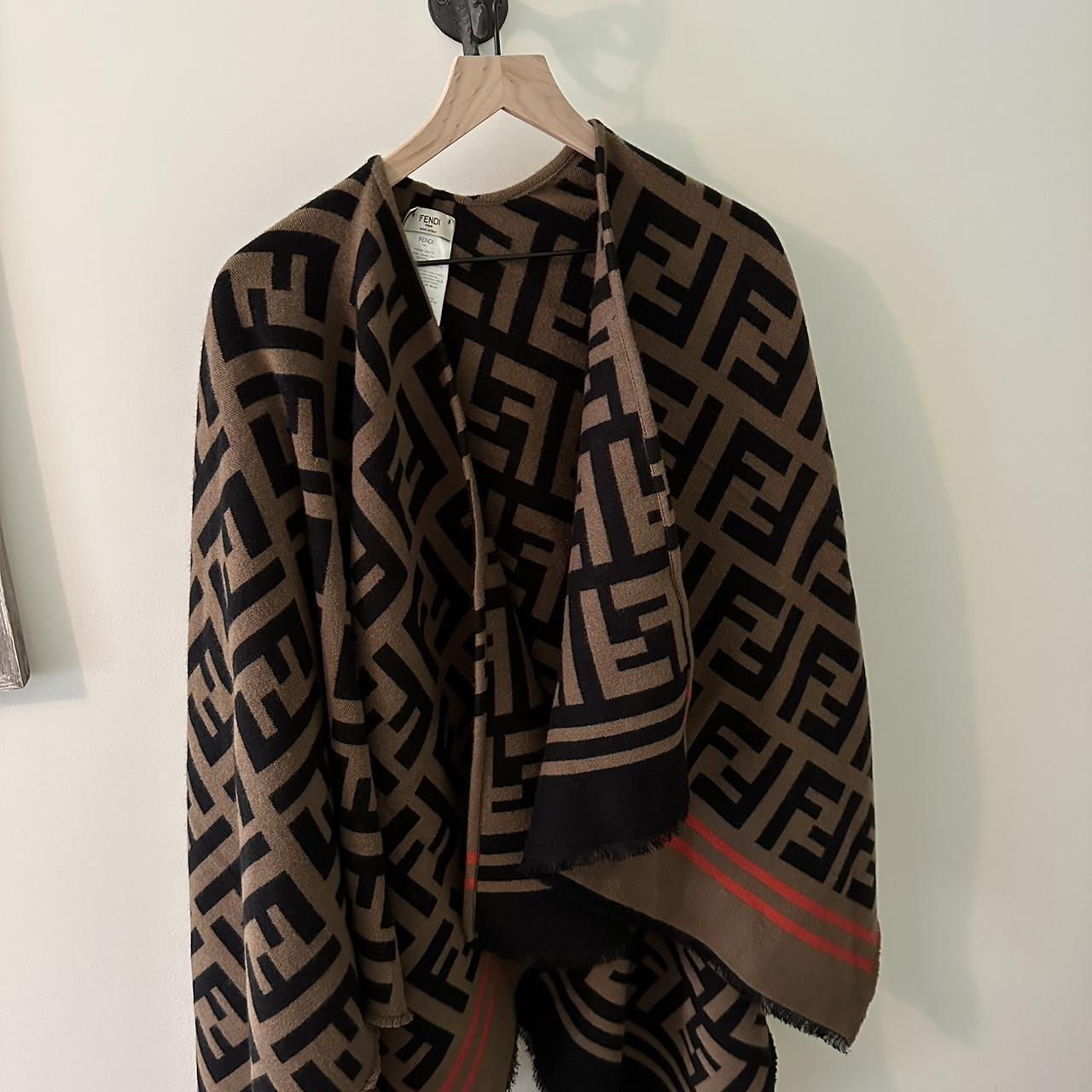 fendi shawl womens