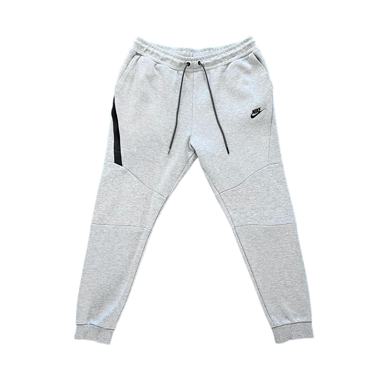 mens grey tech fleece joggers