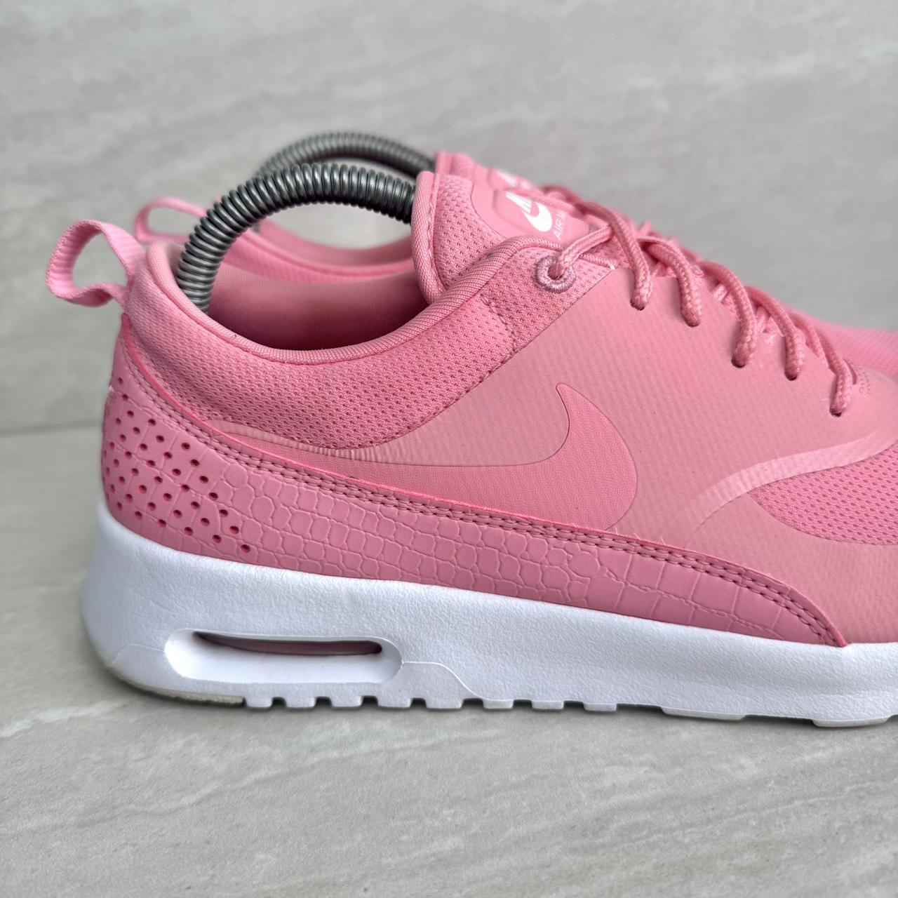 Womens Pink Nike Air Max Thea Trainers Size 7. Depop