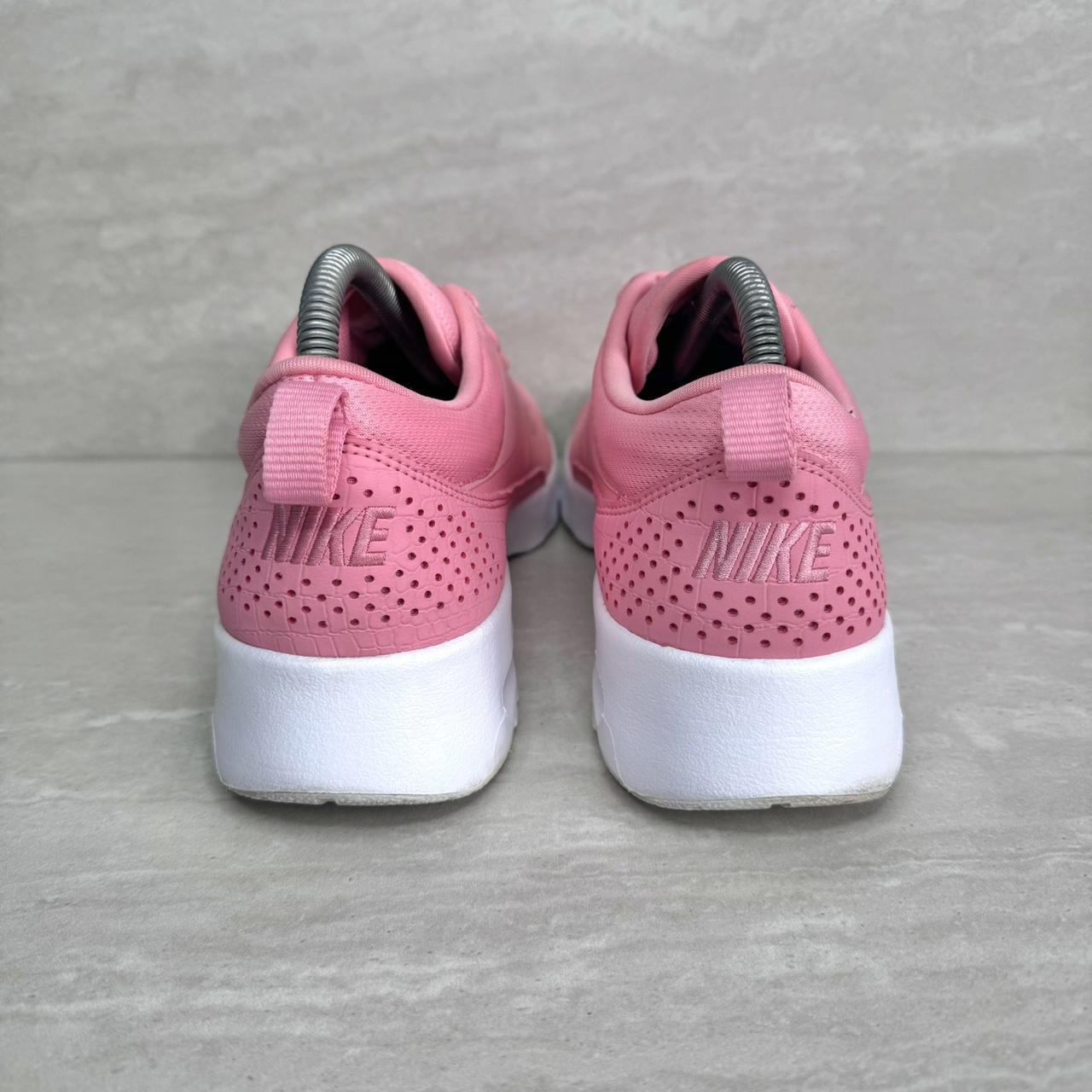 Pink nike air max thea trainers best sale