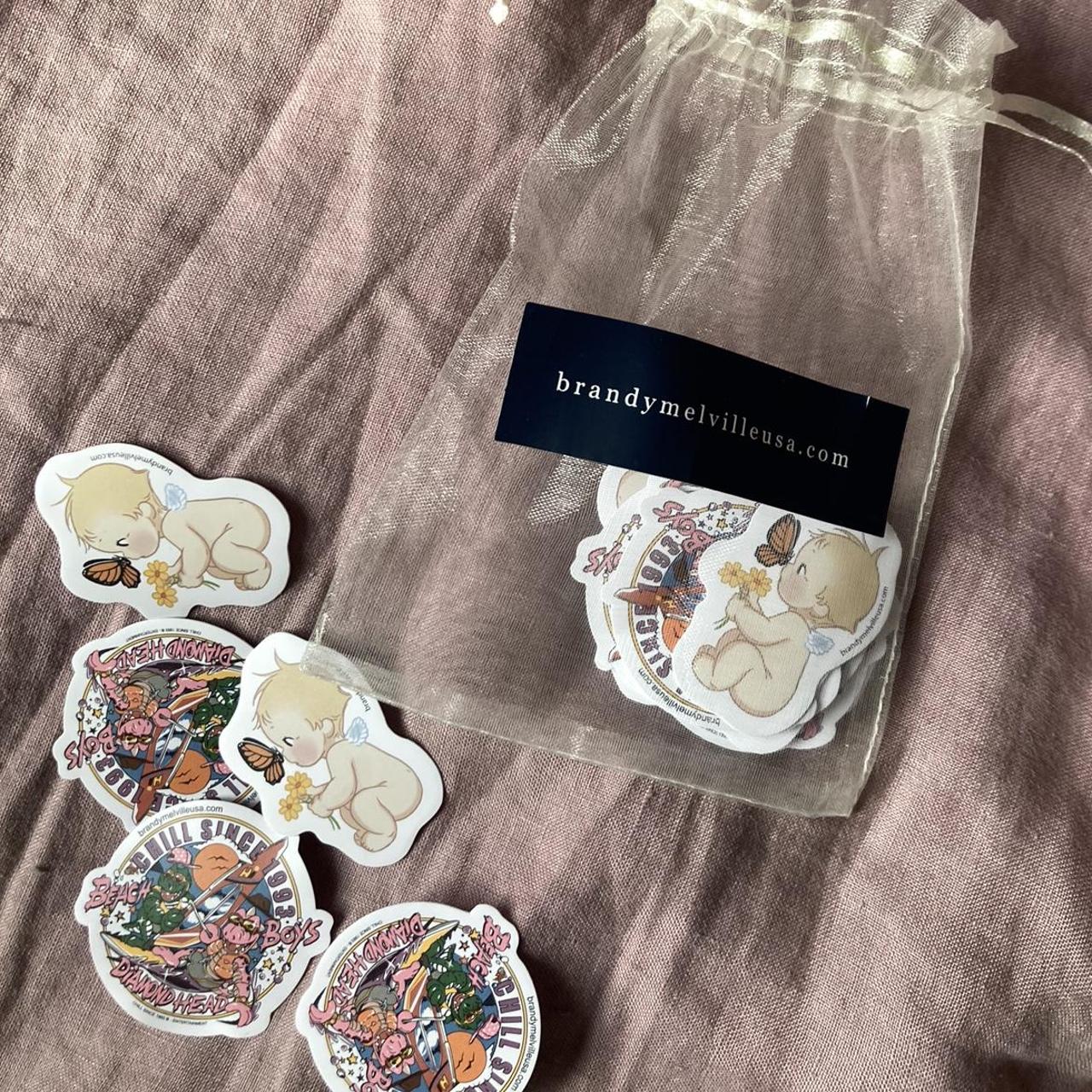 Brandy Melville Stickers Depop   P0 