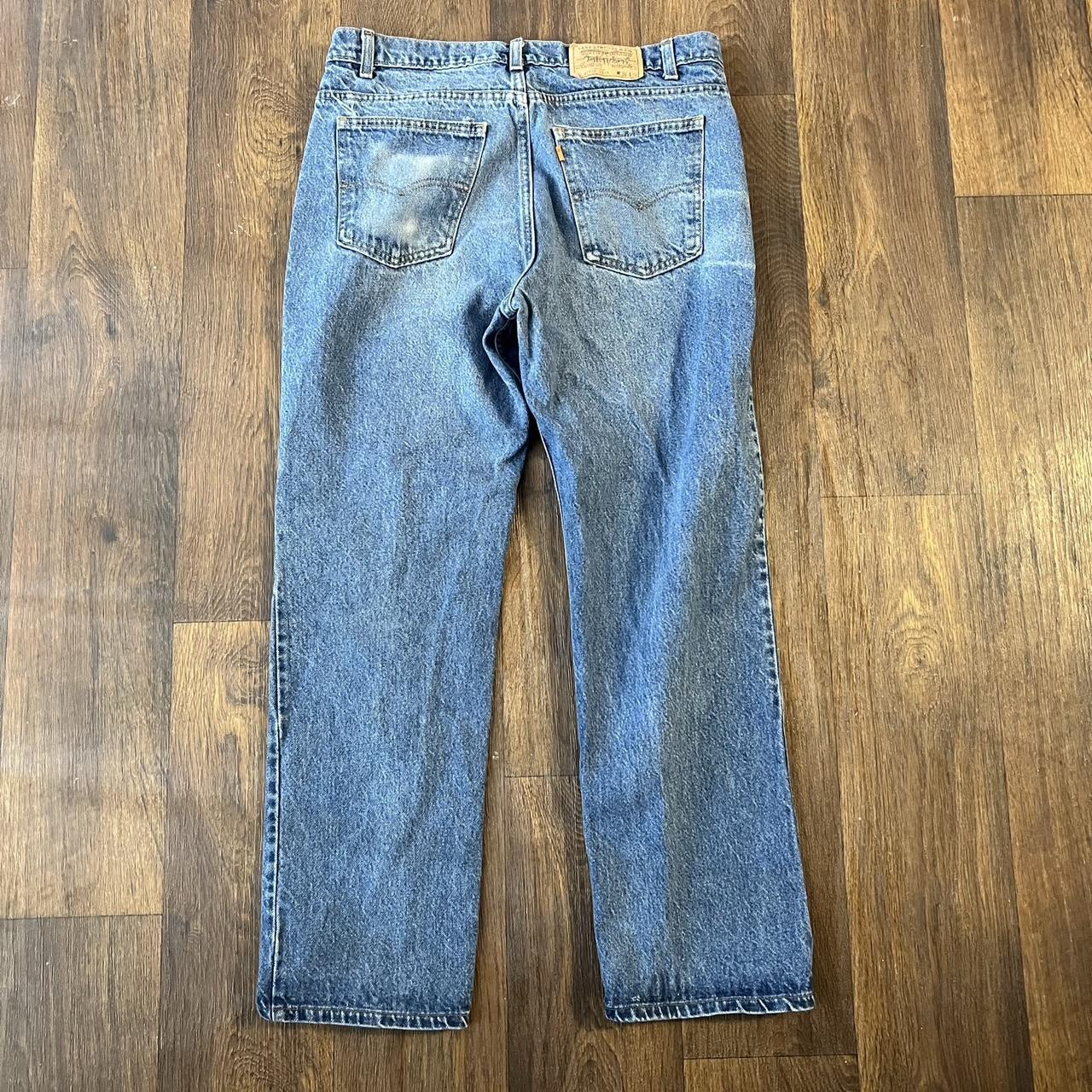 Vintage orange tab levis See pics for condition... - Depop