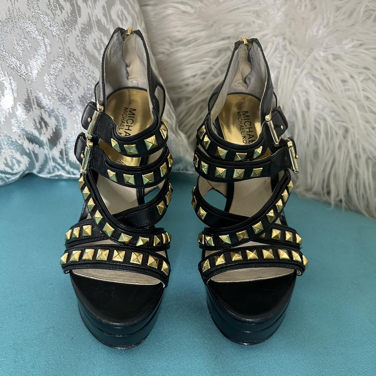 michael kors green heels