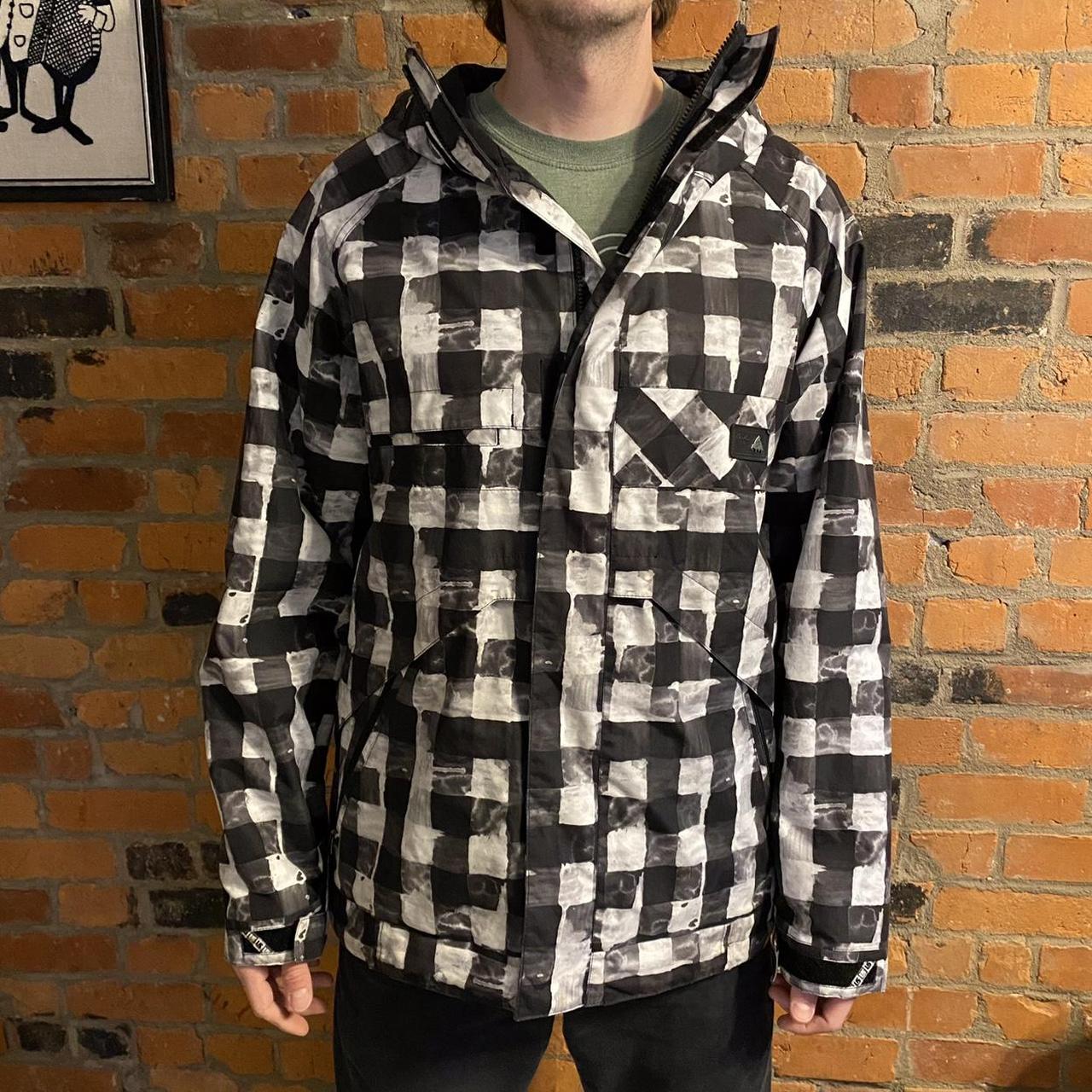 Burton flannel outlet snowboard jacket