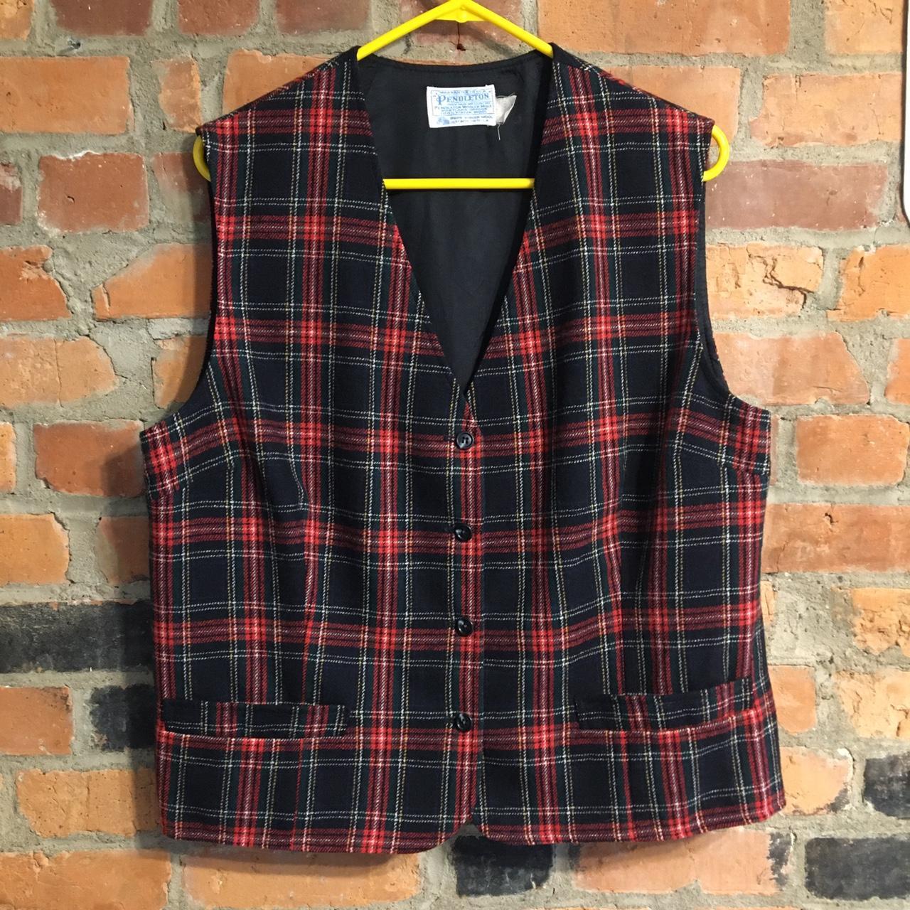 Pendleton Men's Vest - Red - XL – Pendleton Vinta… - image 1