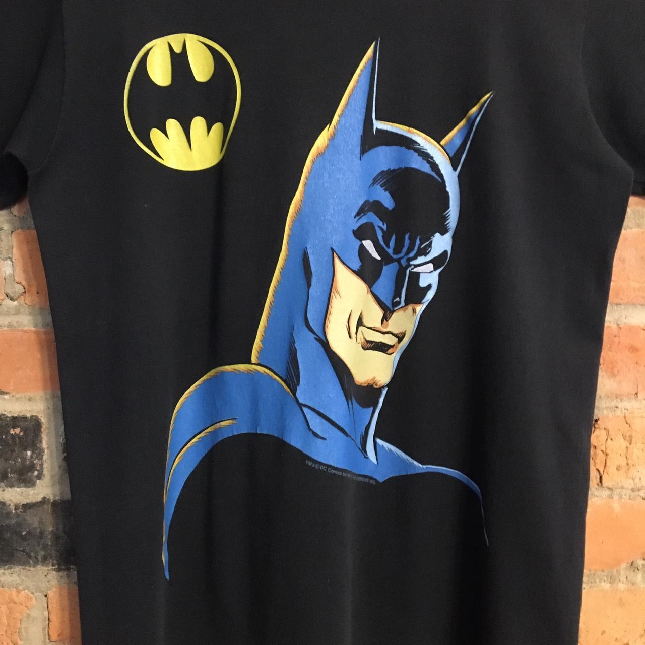 Batman DC Comics Vintage 80s Tshirt Size: Tag... - Depop