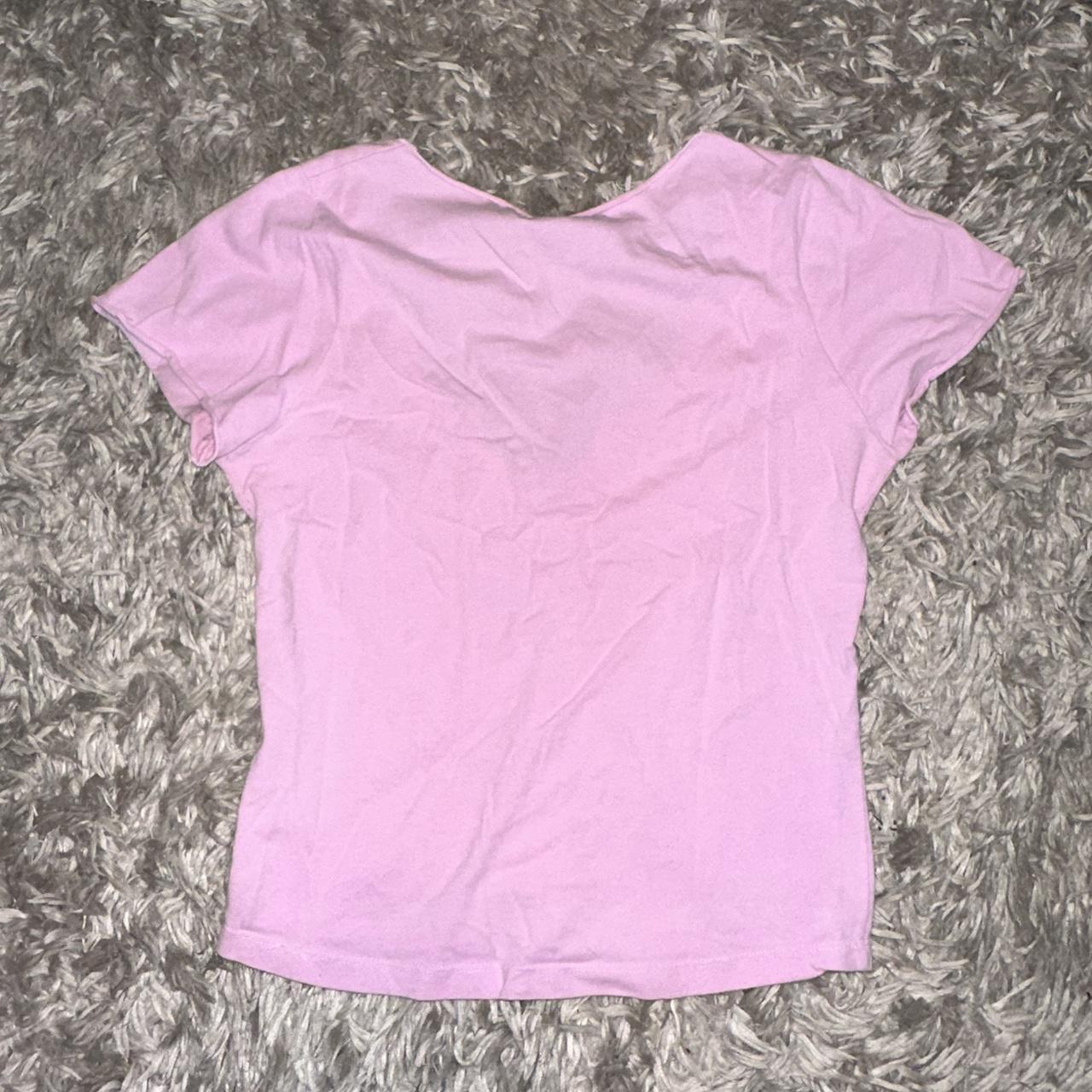 Brandy Melville Bubble Gum Pink Tee Read Shop Depop