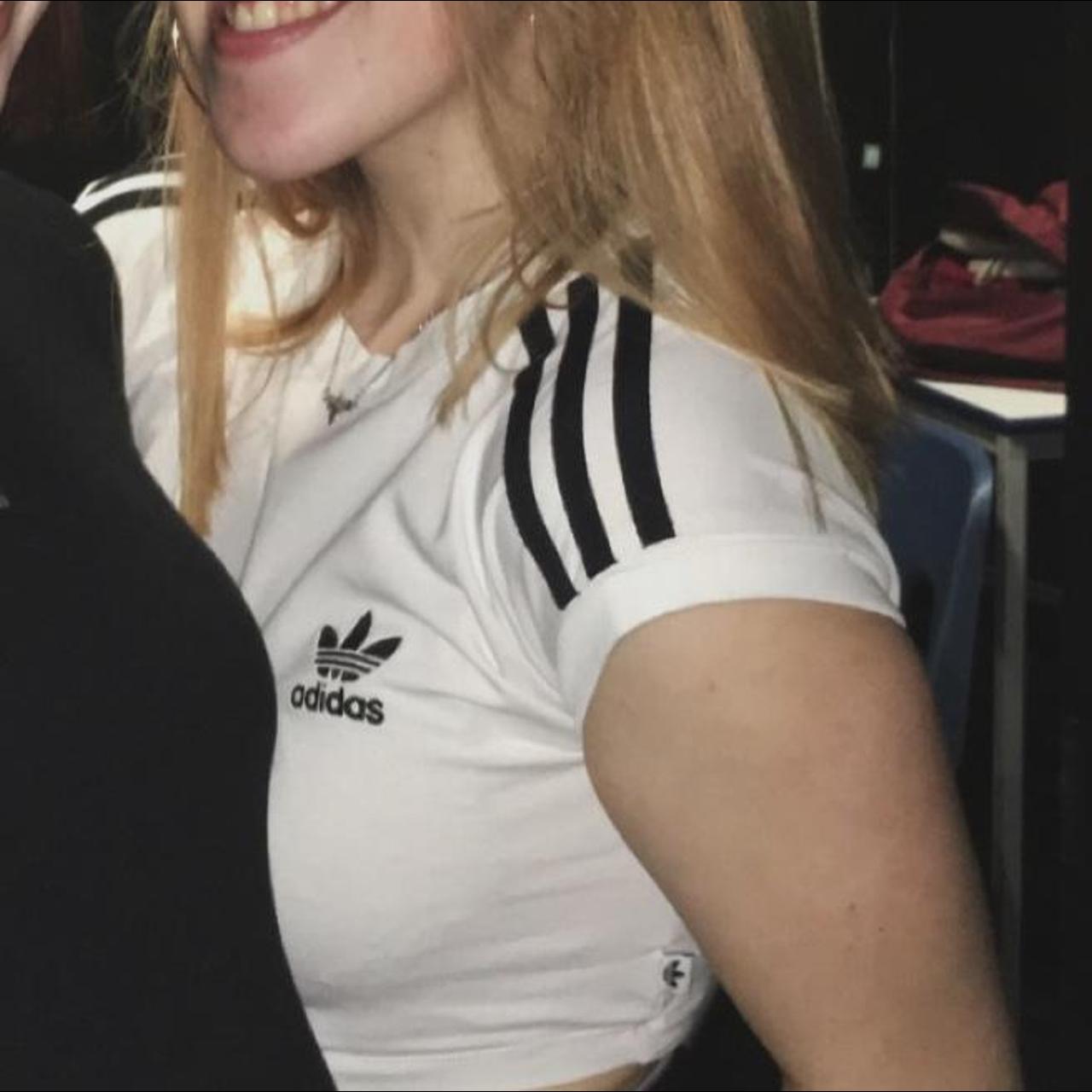 crop top adidas femme