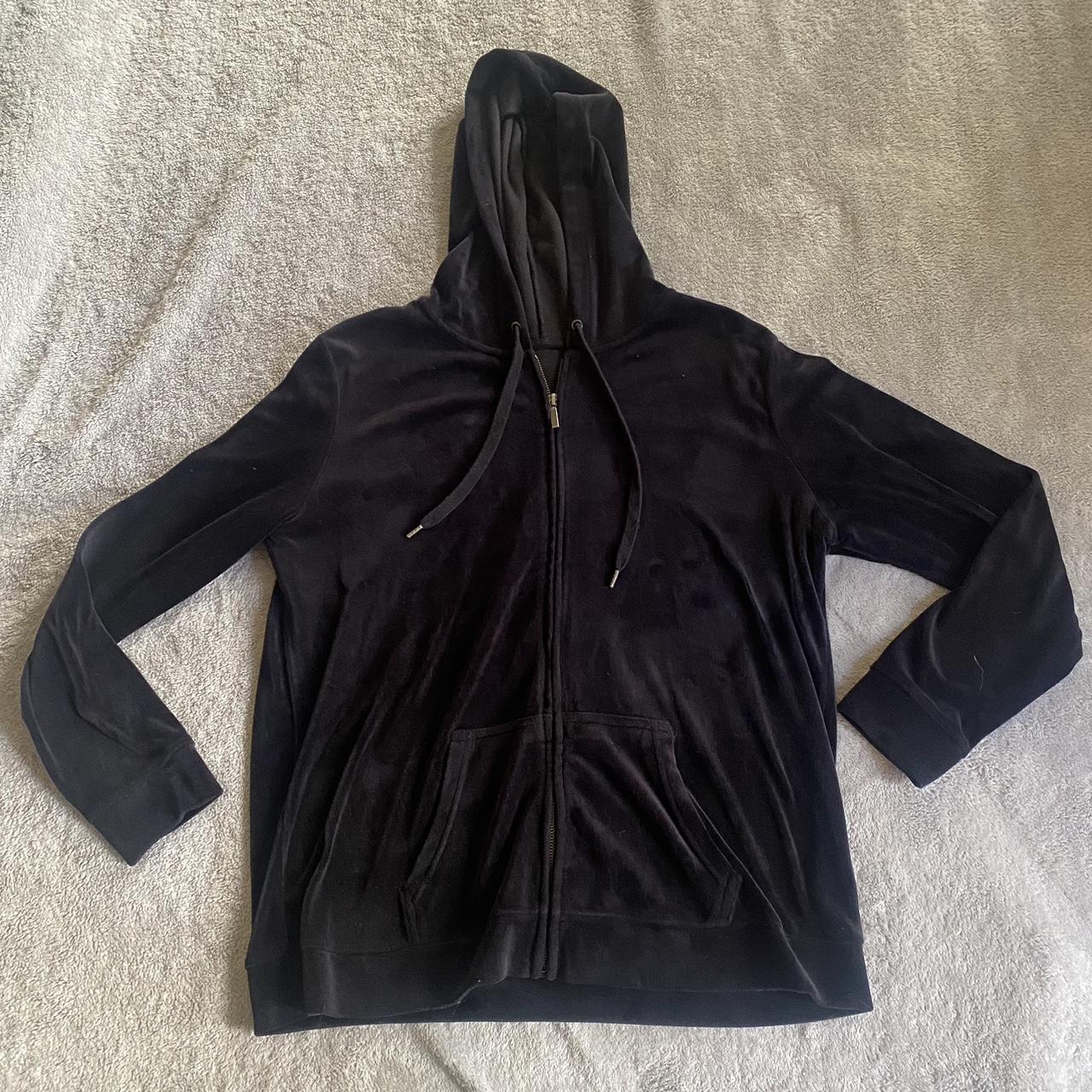 velour zip up similiar to juicy couture missing... - Depop
