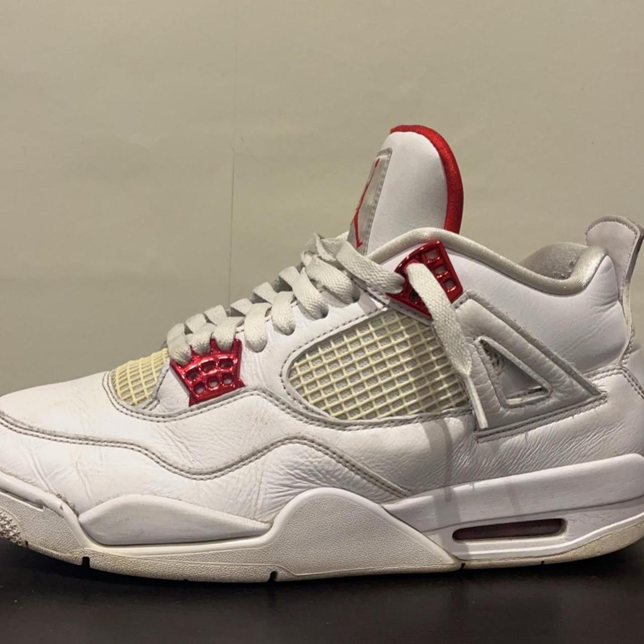 jordan 4 red metallic youth