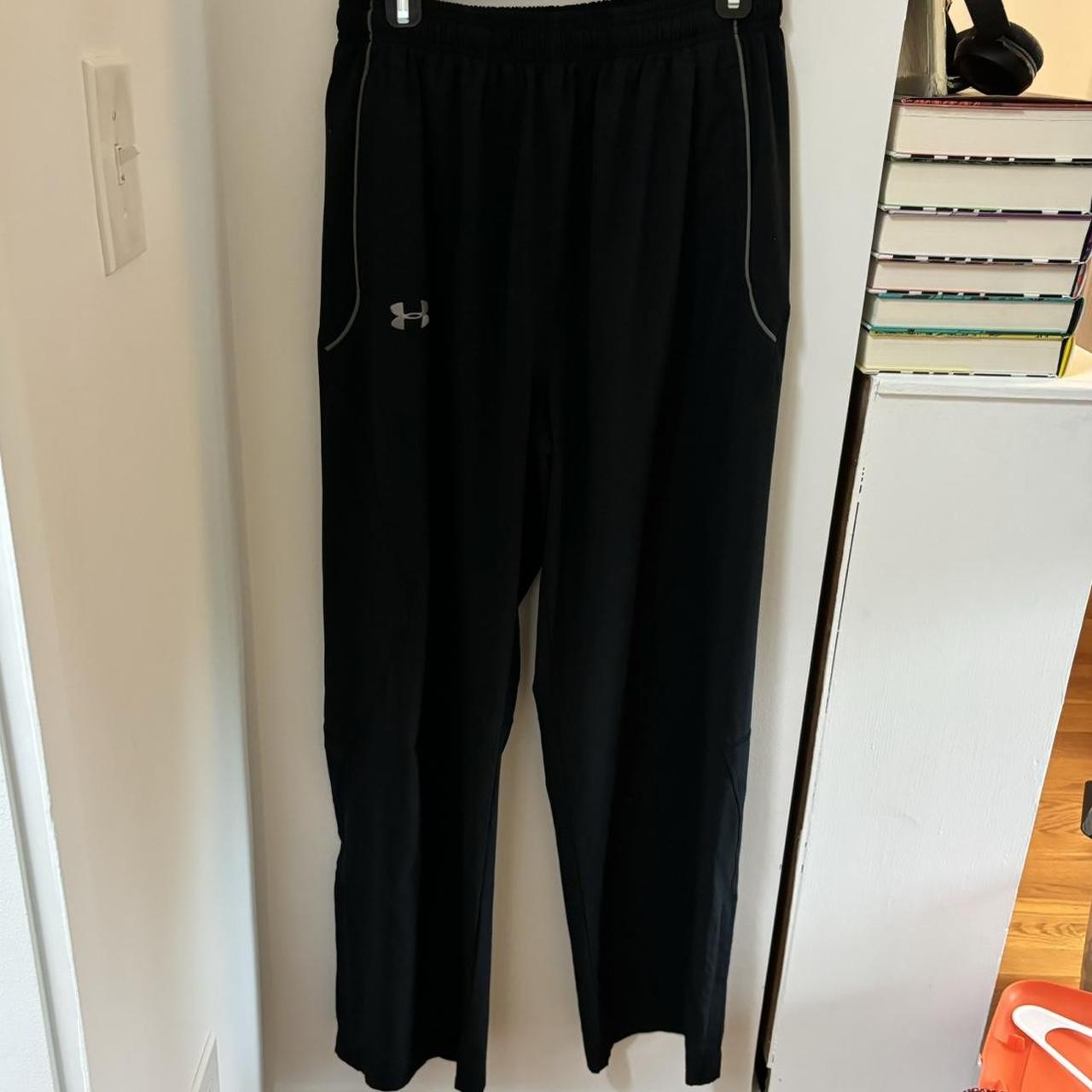 Cute Black Under Armour Track Pants Super Comfy And Depop 4267