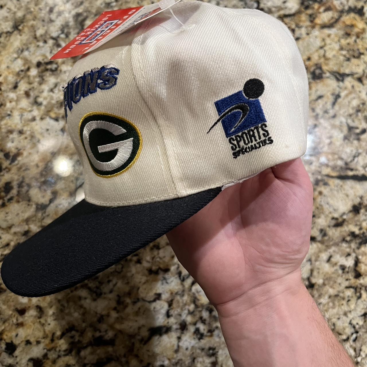 Vintage 1996 Green Bay Packers 'NFC Champions' Sports Specialties Snapback  Hat