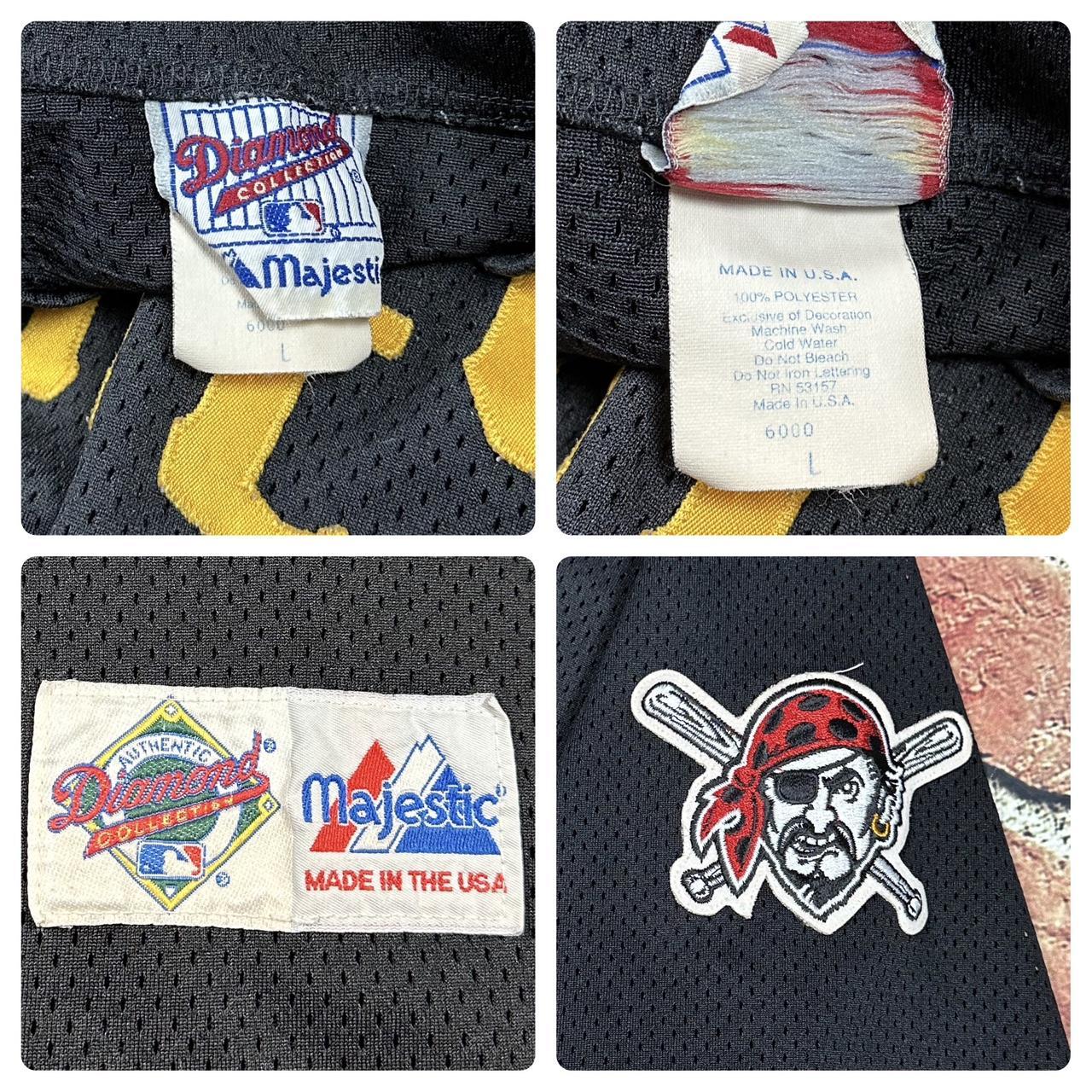FF VTG: MAJESTIC BRAND 90's PITTSBURGH PIRATES PULLOVER JERSEY #20 / FADED  FRIDAY