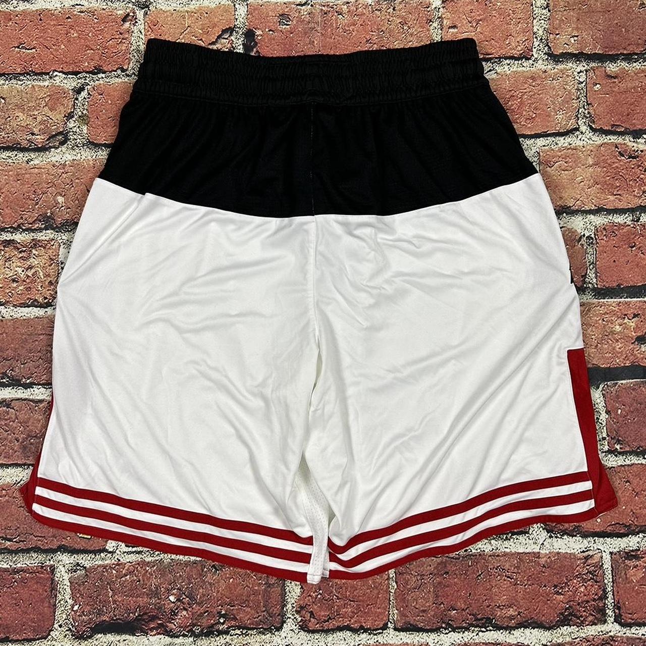 2012-13 Louisville Cardinals Adidas White Out Authentic Jersey Game Shorts