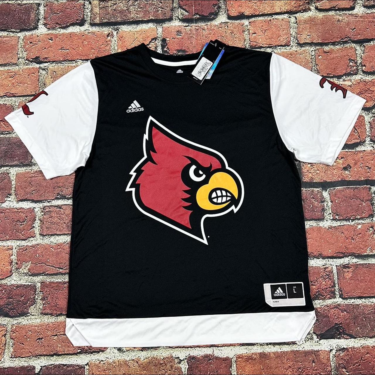adidas White Louisville Cardinals More Is Possible T-shirt