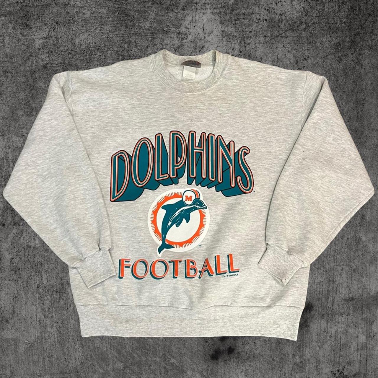 miami dolphins sweatshirt vintage
