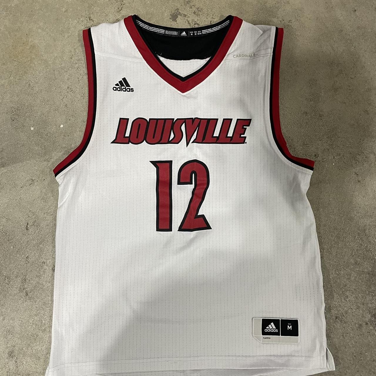 Louisville Cardinals white jersey