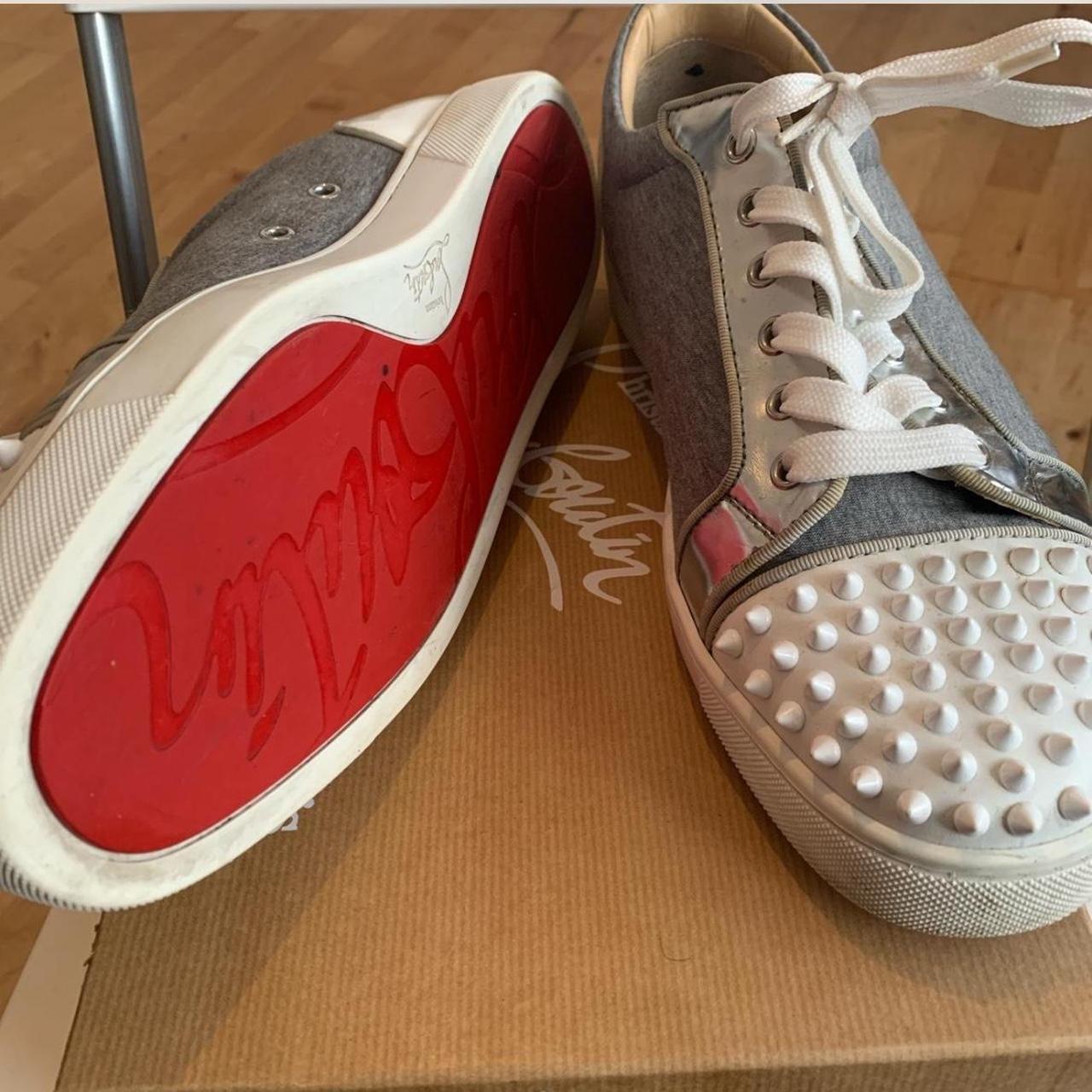 Christian louboutin louis junior flat calf best sale