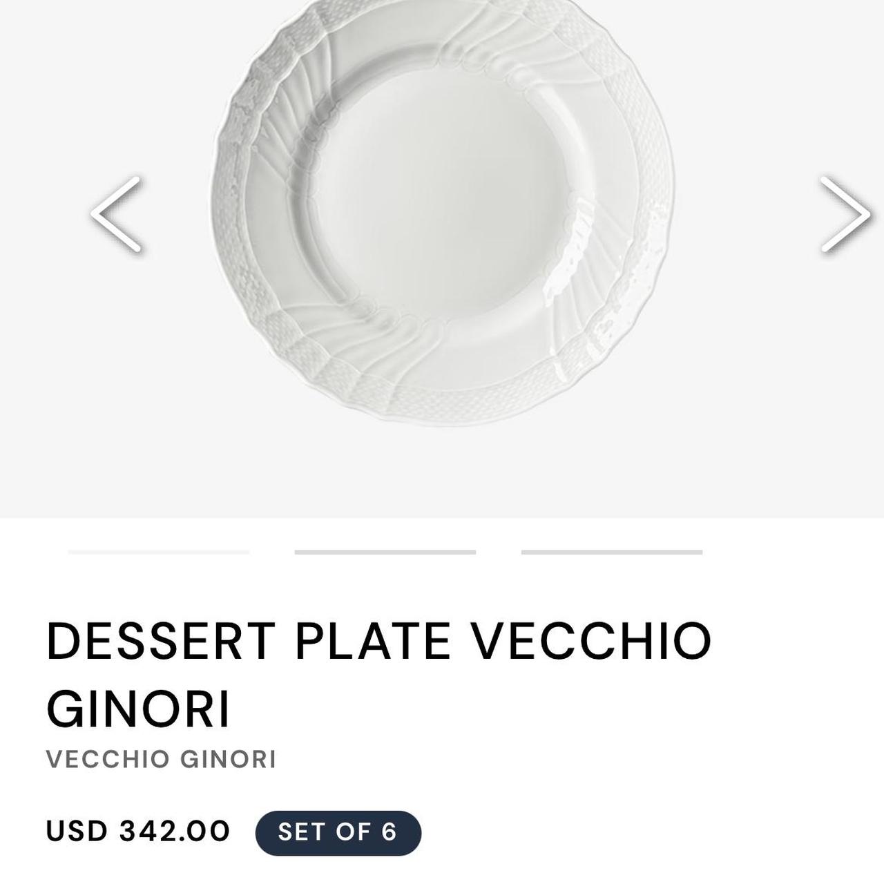 Ginori 1735 White Dinnerware (2)