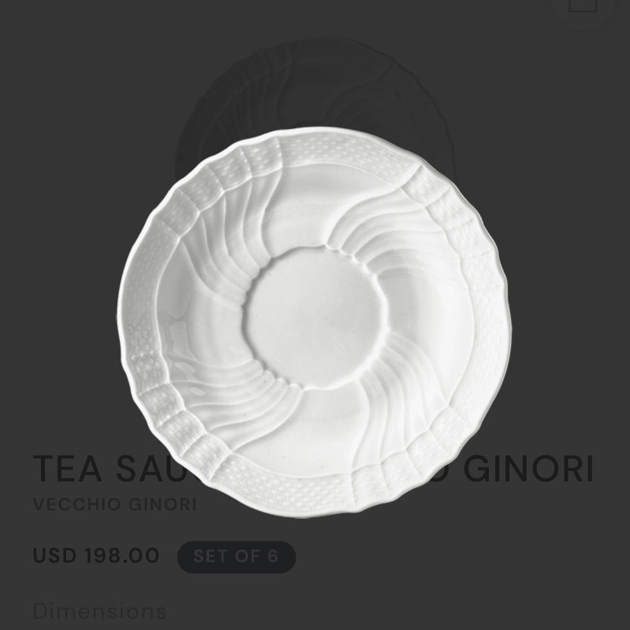 Ginori 1735 White Dinnerware (3)