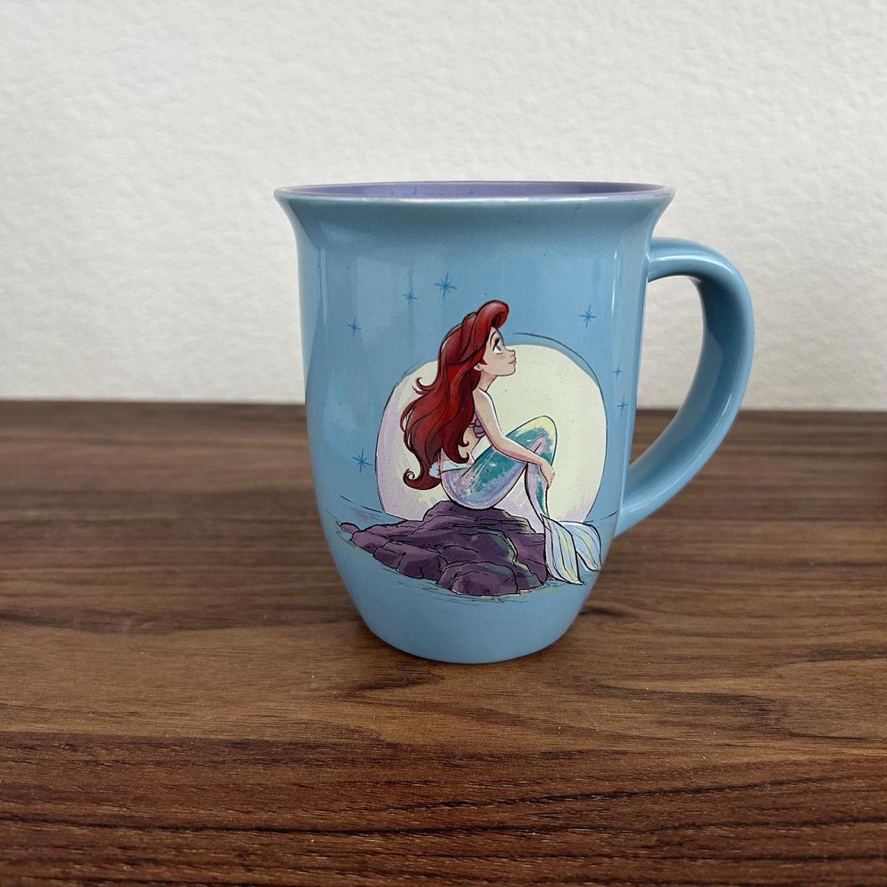 Vintage Walt Disney Little Mermaid Ariel mug cup. - Depop
