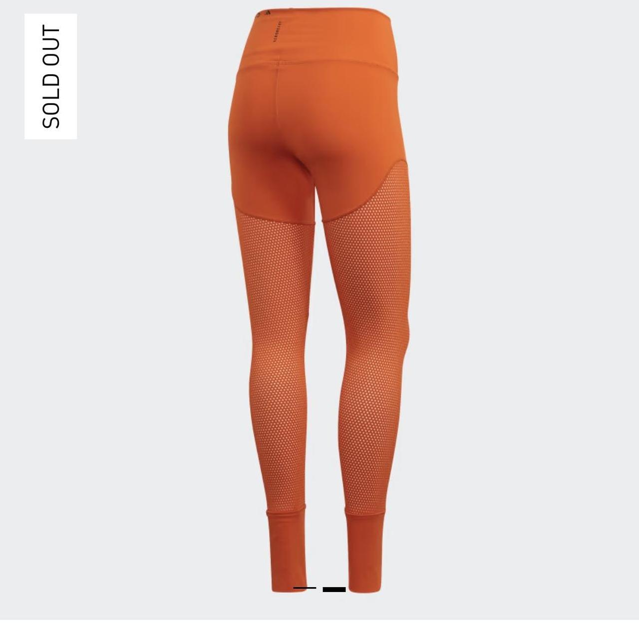 Adidas warp knit tights orange online