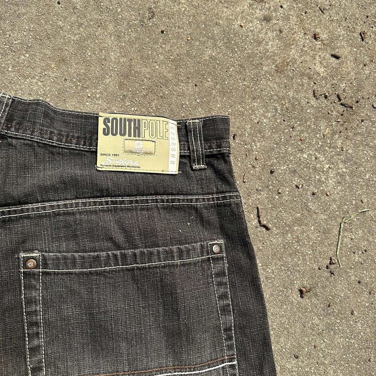 Vintage Super Baggy Southpole Jorts Condition Good - Depop