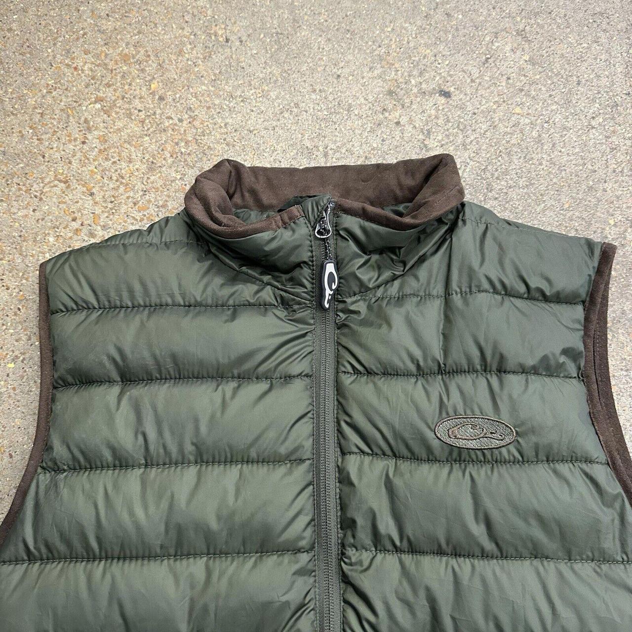 Drake Clothing Company Puffer Vest Size Small Green. Depop